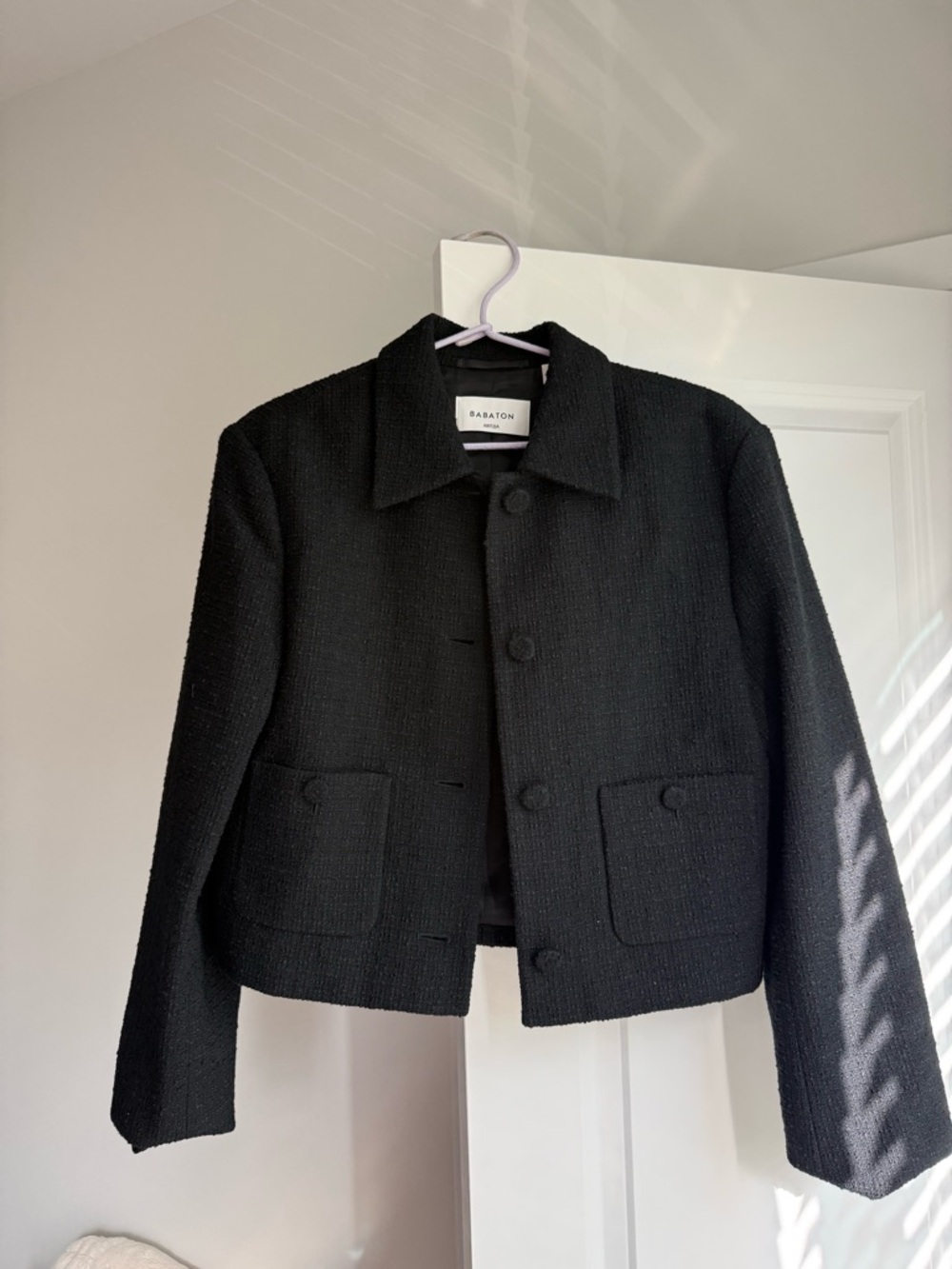 Aritzia tweed jacket NWT